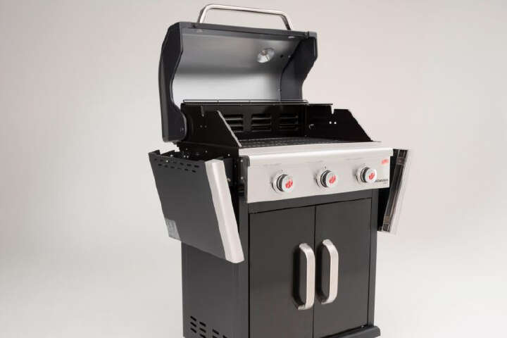 LANDMANN Gasgrill Triton PTS 3.0 schwarz